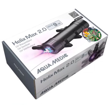 Aqua Medic Helix Max 2.0 9w stérilisateur UV-C pour aquariums d'eau...