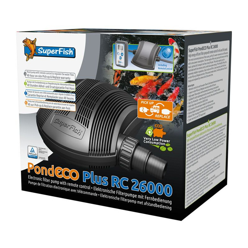 Superfish PondECO Plus RC 26000 (15.800-25.100l/h)