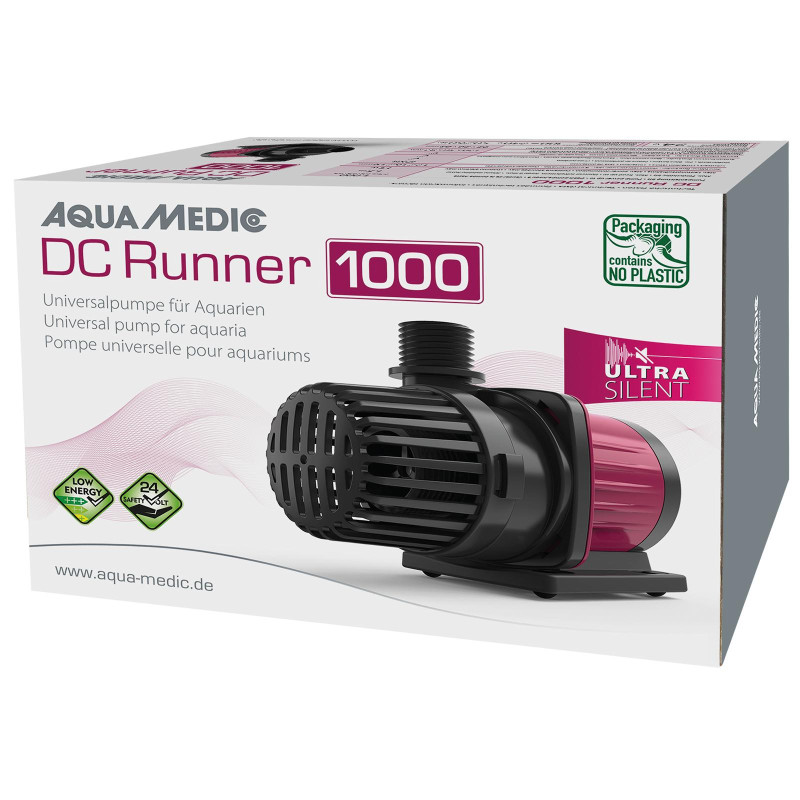 Aqua Medic DC Runner 1000 Pompe universelle pour aquariums 1000 L/h...