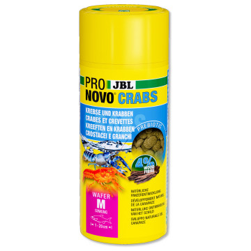 JBL PRONOVO CRABS WAFER M Aliment de base en pastilles (wafers) pour crabes, écrevisses et crevettes 100ml