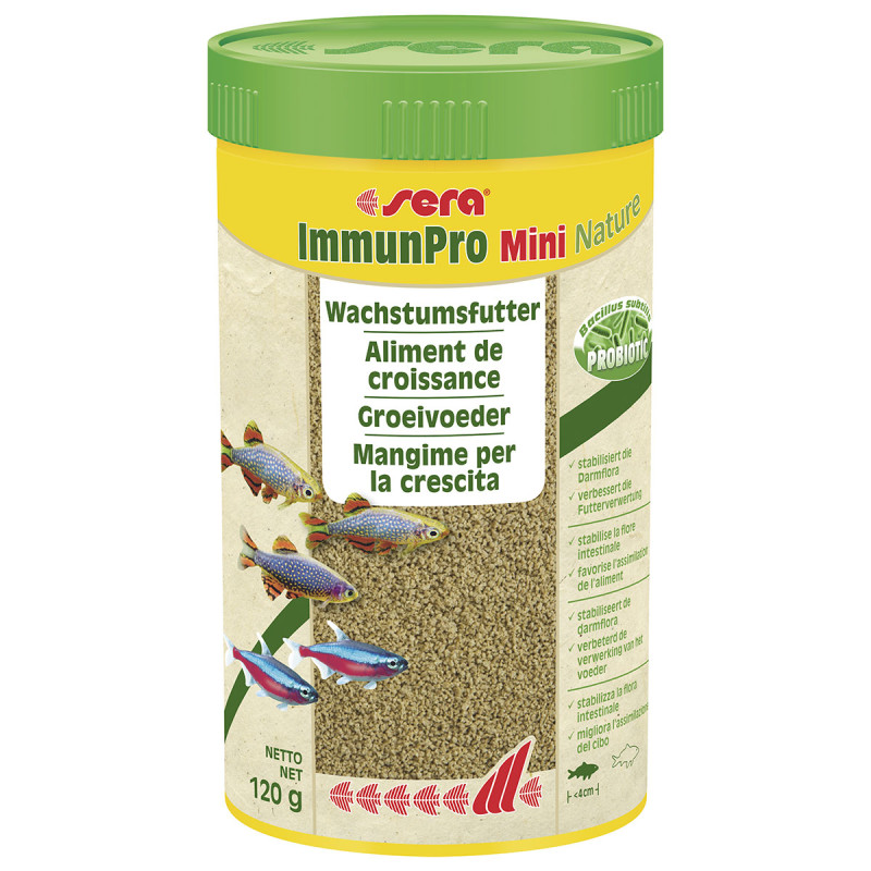 Sera ImmunPro Mini Nature 250ml (120gr) 11,80 €