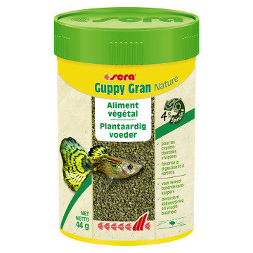 Sera Guppy Gran Nature 100ml (44gr) 5,60 €