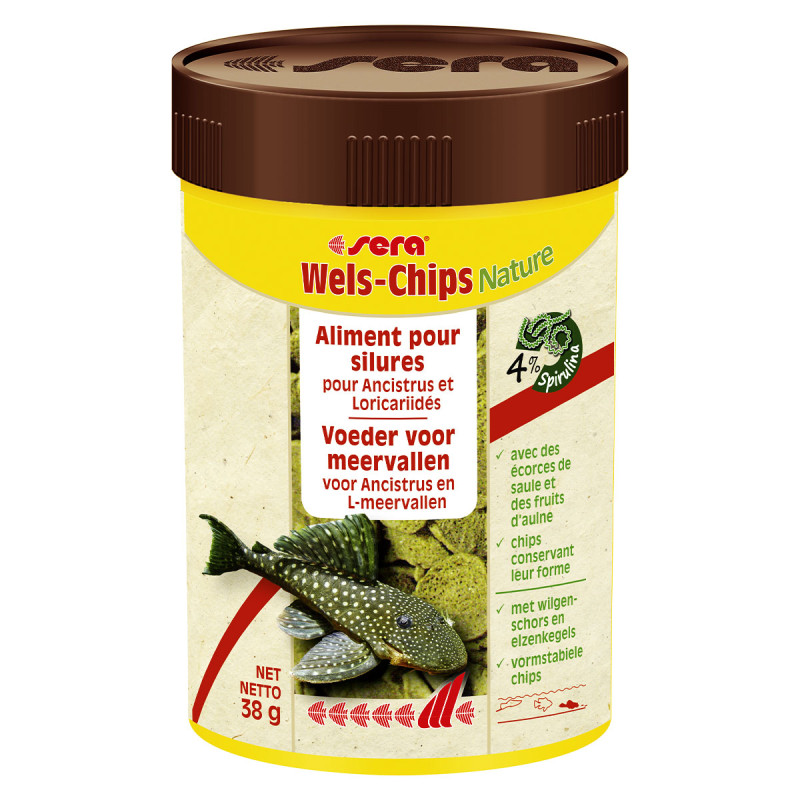 sera Wels-Chips Nature 100ml