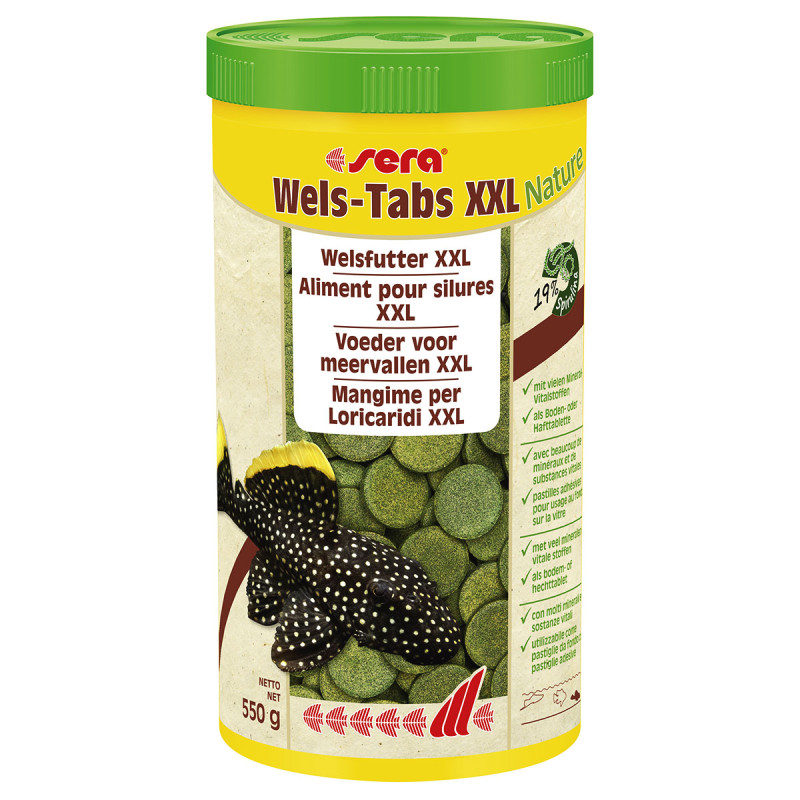 Sera Wels-Tabs XXL Nature 1000ML