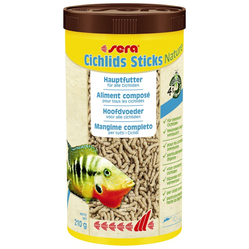 Sera Cichlidés sticks 1.000 ml (210 gr)