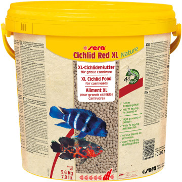 Sera cichlid Red XL Nature 10 litres (3.6kg) 67,00 €