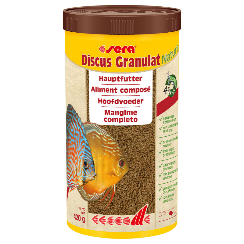 Sera Discus Granulat Nature 1.000 ml (420 gr) 33,00 €