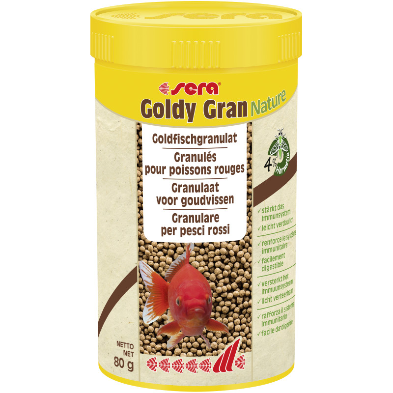 Sera Goldy Gran Nature 250 ml (70 gr)