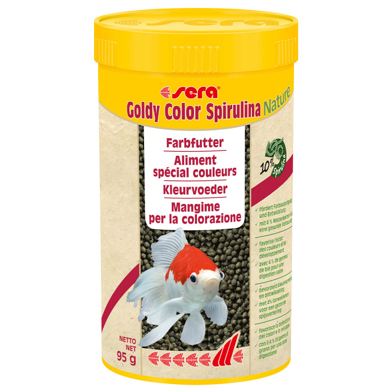 Sera Goldy Color Spirulina Nature 250 ml (95 gr) 6,70 €