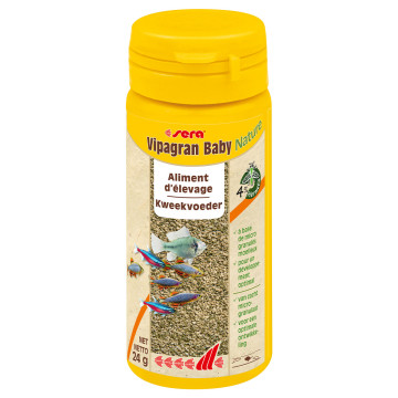 Sera Vipagran Nature baby 50 ml (24 gr) 4,40 €