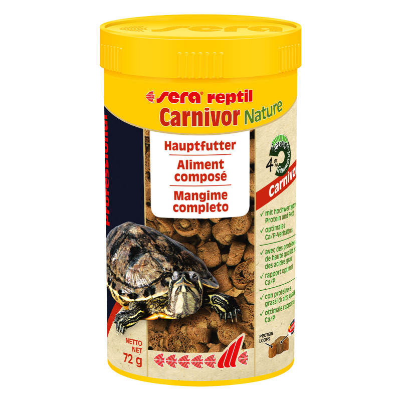 Sera reptil Professional Carnivor 250 ml (80 gr)