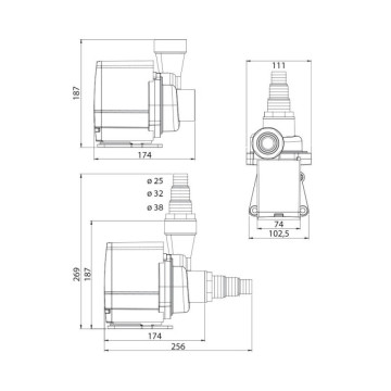 NEWA Jet 12000 pompe à eau puissante de 12000 l/h 292,80 €