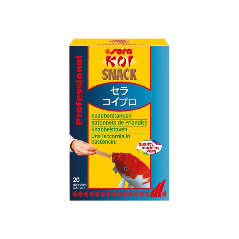 Sera KOI Snack 20 pièces 6,36 €