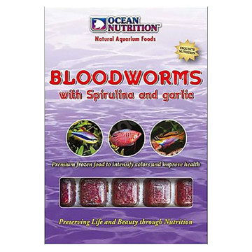 Ocean nutrition vers de vase rouges enrichie lot de 10 plaquettes 2...