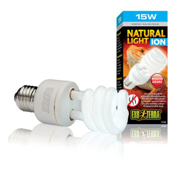 Exo Terra Natural light ION ampoule désodorisante 15w 