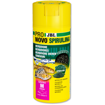 JBL PRONOVO SPIRULINA GRANO M 250ml CLICK 13,05 €