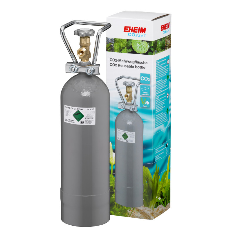 EHEIM Bouteille reutilisable de CO2 2000g