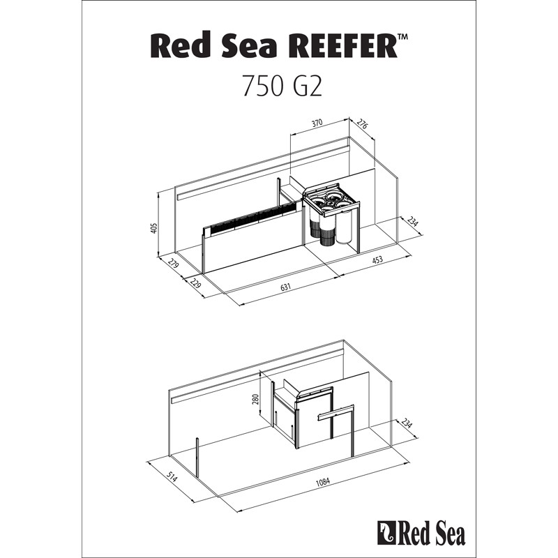 Red Sea - REEFER™ XXL 750 Décantation