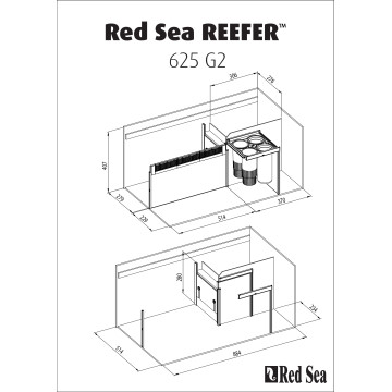 Red Sea - REEFER™ XXL 625 Décantation