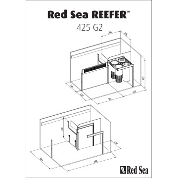 Red Sea - REEFER™ XL425 G2 Décantation 475,00 €