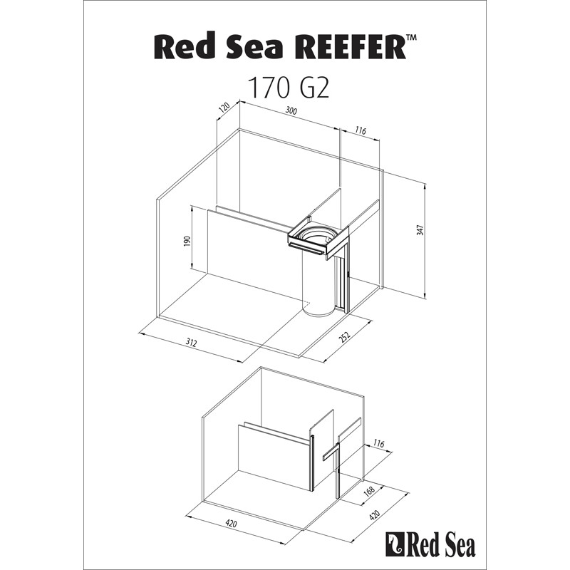 Red Sea - REEFER™ 170 Décantation