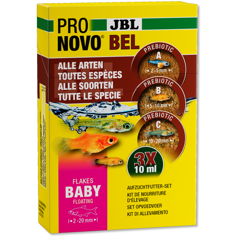 JBL PRONOVO BEL FLAKES BABY 3 x 10ml 7,40 €