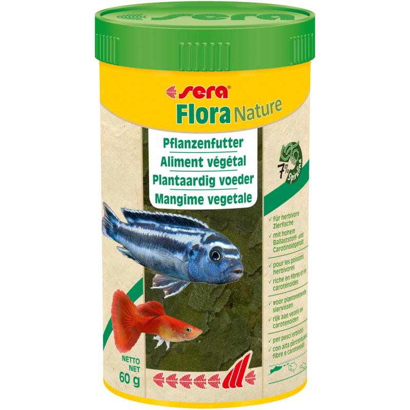 Sera Flora Nature 250 ml (60 g)