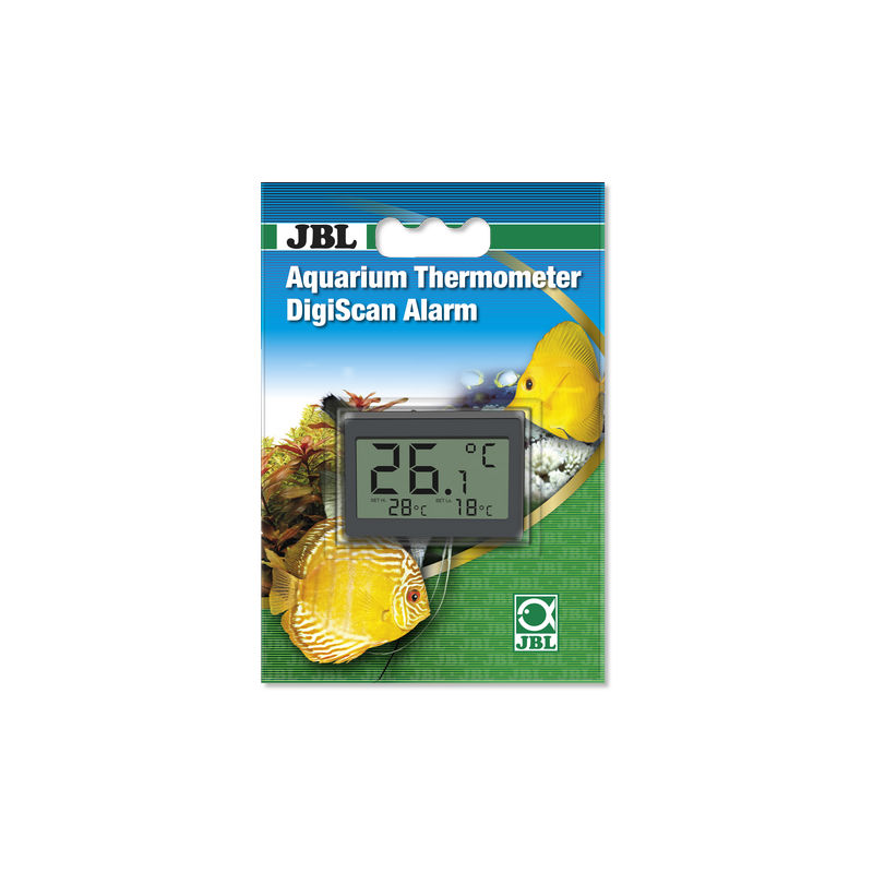 JBL Aquarium Thermometer DigiScan Alarm 