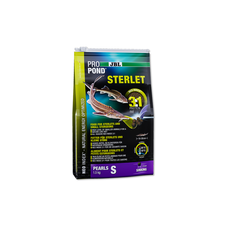 JBL ProPond Sterlet S-3mm 1,5kg 28,15 €