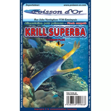 Aliment surgelé Krill Superba 100gr 21,00 €