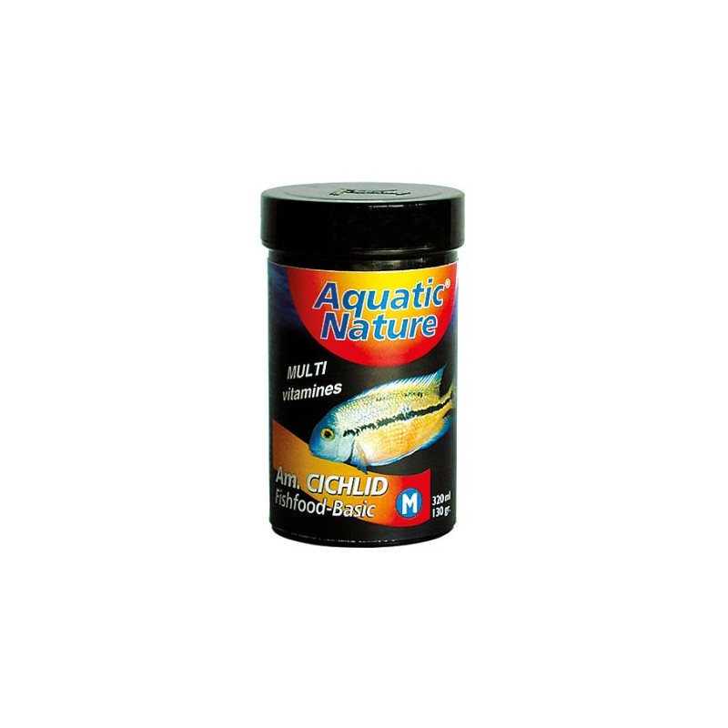 Aquatic Nature Cichlid Fishfood-basic medium 320ml 130gr