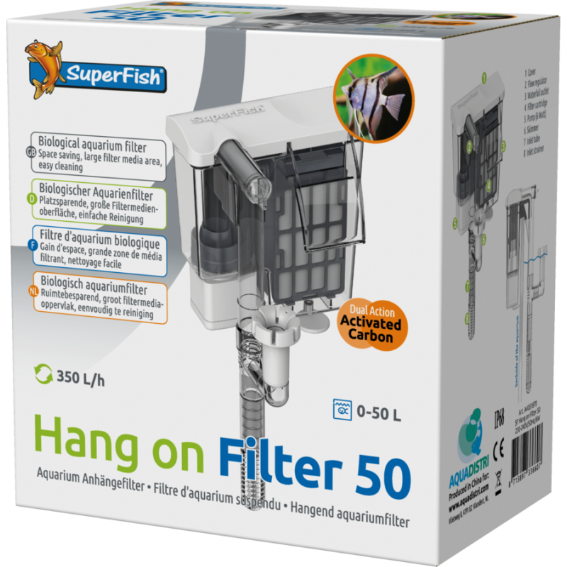 Superfish Hang on Filter 50