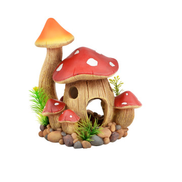 Boyu décoration RP137H Maison champignon