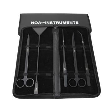 Aqua Noa Kit Aquascaping Tools Noir 