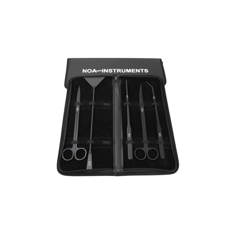 Aqua Noa Kit Aquascaping Tools Noir 