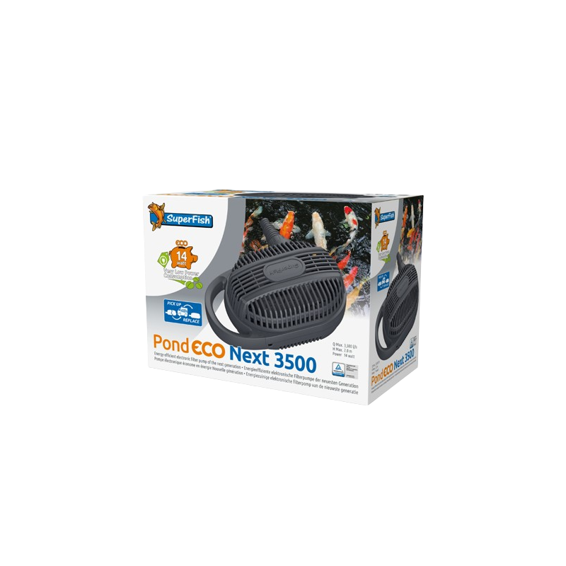 Superfish Pond Eco Next 3500 - 14W