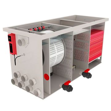 Aquaking Red Label Inline combi 50/55 avec masses de filtration (sur commande délai 3 semaines).