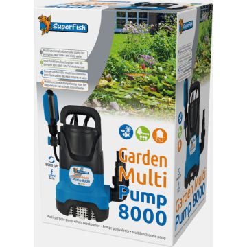 Superfish garden multi pompe 8000