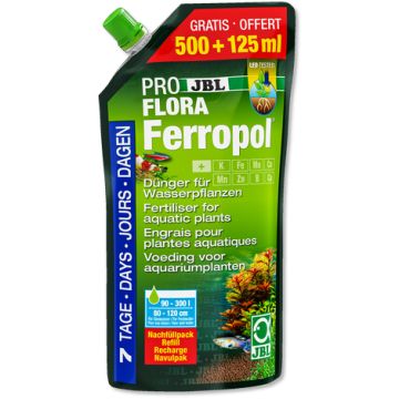 JBL Flora Ferropol refill 500 + 125ml offert 15,50 €